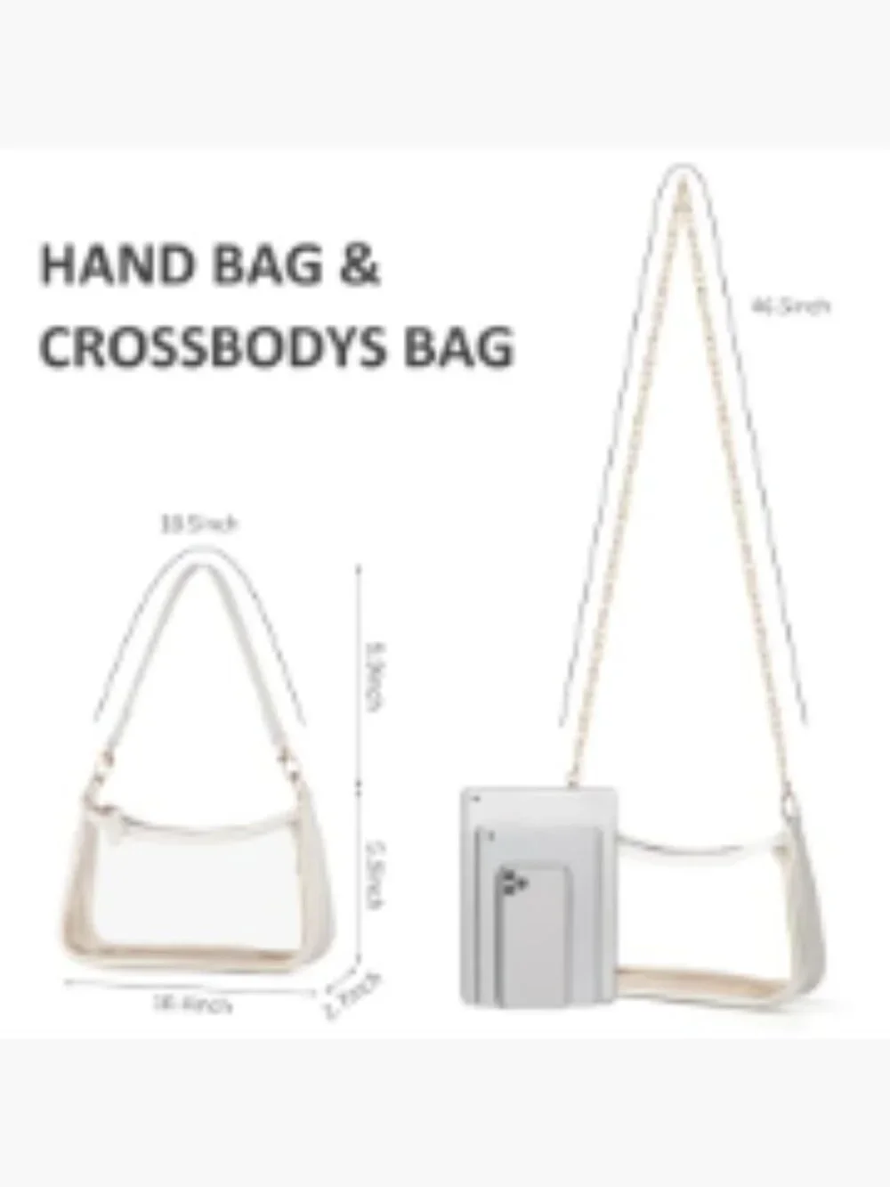 Vegan Leather Convertible Shoulder Purse Women Crossbody Handbag Mini Hobo Tote